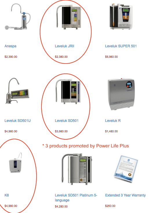 enagic machine prices