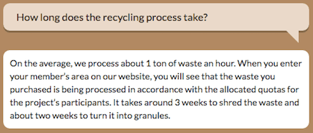 Waste Being Processed