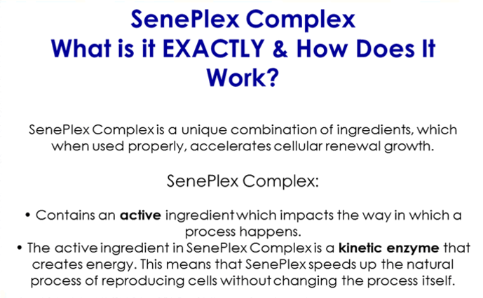 Seneplex Product Formula