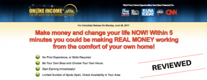 Online Income Review - Sneaky Scam or Legit Work At Home Job