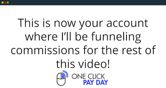 One Click Payday Scam
