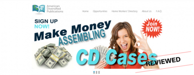 American Diversified Publications - Scam or Legit Home Job Directory