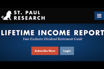 Lifetime Income Report service on St. Paul Research website.