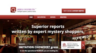 American Consumer Eyes Scam - Fake Mystery Shopper Jobs Exposed