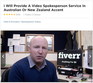 Fiverr Actor