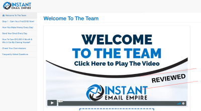 Instant Email Empire - Scam or Legit