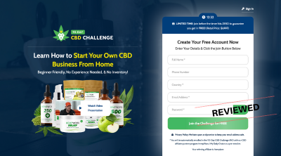 90 Day CBD Challenge - Legit or Scam
