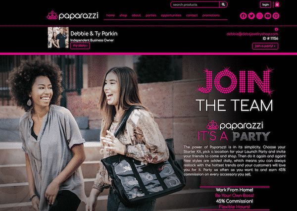 Paparazzi Accessories Website