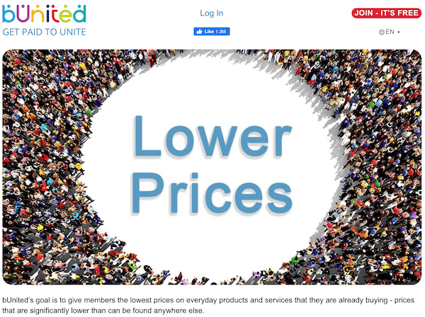 Lower prices for bUnited members