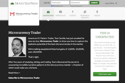 Microcurrency Trader review banner