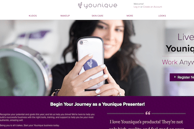 Younique consultant website