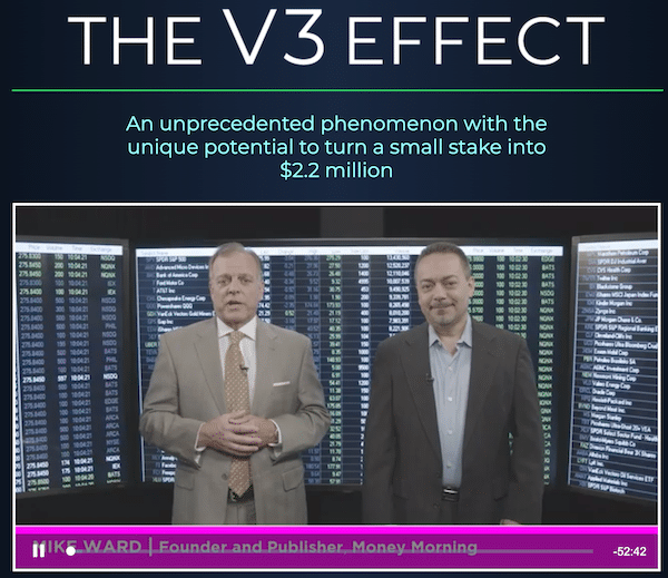 Mike Ward and Tom Gentile explaining how V3 Effect works
