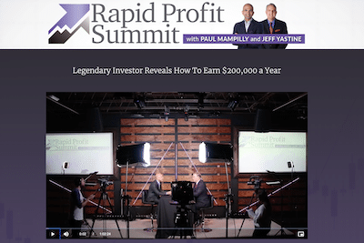 Rapid Profit Summit presentation