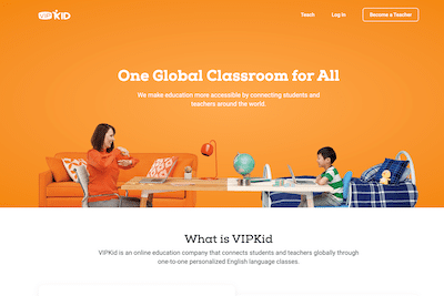VIPKid online learning platform