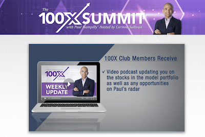 Paul Mampilly's 100X Club