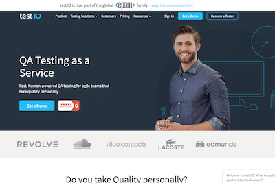 Test.io user testing jobs website review