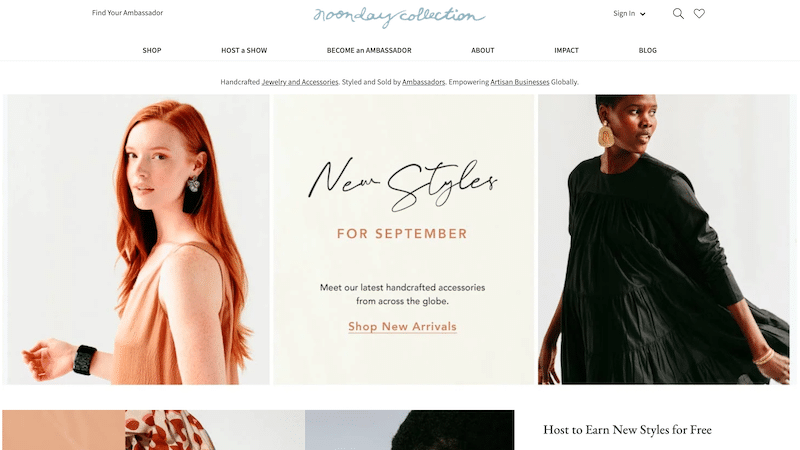 Noonday Collections website